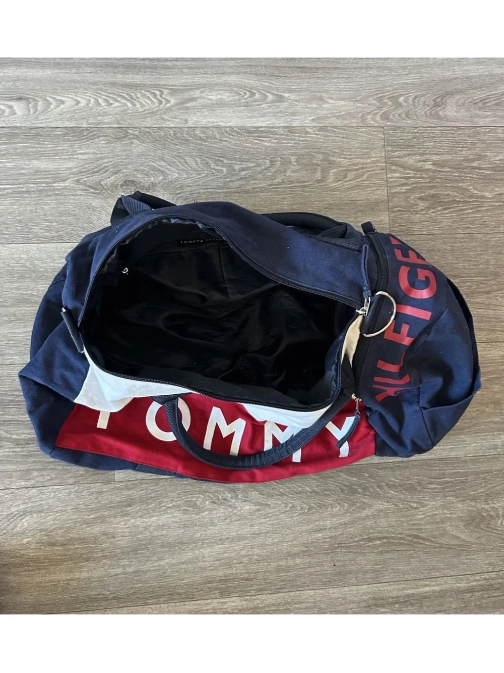 Tommy Hilfiger Bag 90s 00s Y2k Gym Work-out Sports Travel Carry-all Duffle